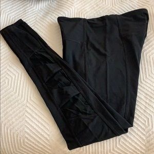 Athleta high rise mesh legging